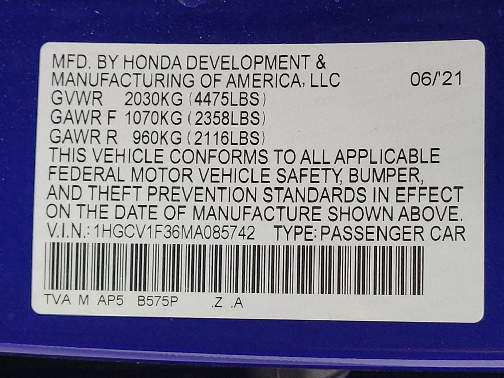 Used 2021 Honda Accord Sport image 33