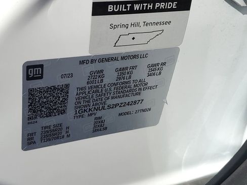 Certified 2023 GMC Acadia SLT w/ Elevation Edition image 30