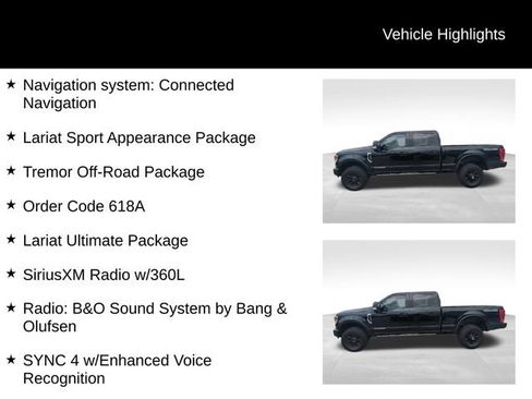 Used 2022 Ford F350 Lariat w/ Tremor Off-Road Package AWD/4WD image 8