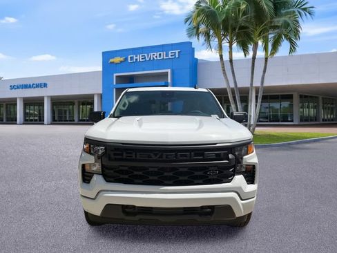 New 2026 Chevrolet Silverado 1500 Custom w/ Turbomax Blackout Package RWD image 2