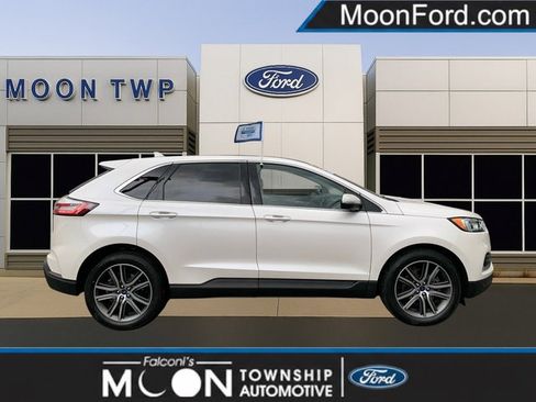 Certified 2019 Ford Edge Titanium w/ Cold Weather Package AWD/4WD image 1