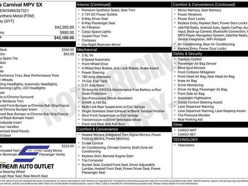 Used 2024 Kia Carnival SX image 45