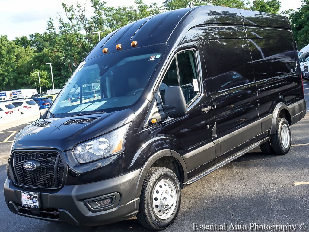 Used 2023 Ford Transit 350 148 High Roof Extended DRW RWD image 4