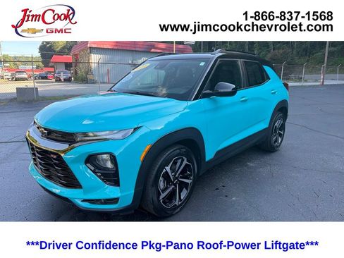 Used 2021 Chevrolet TrailBlazer RS w/ Sun and Liftgate Package FWD image 1