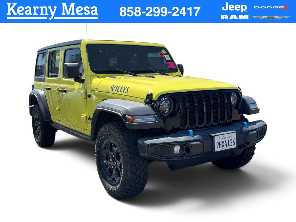 Used 2023 Jeep Wrangler Unlimited w/ Cold Weather Group AWD/4WD image 1