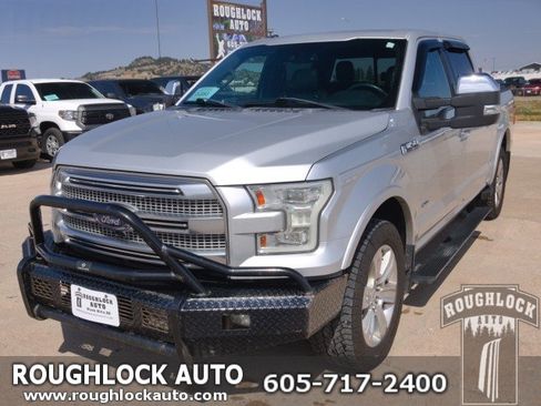 Used 2015 Ford F150 Platinum w/ Equipment Group 701A Luxury AWD/4WD image 1