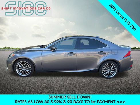 Used 2015 Lexus IS 250 w/ Navigation System Package RWD image 3