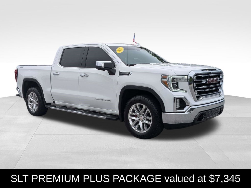 Used 2021 GMC Sierra 1500 SLT w/ SLT Premium Plus Package AWD/4WD 360° Tour