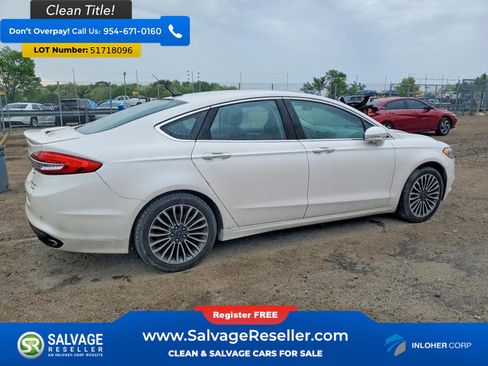 Used 2017 Ford Fusion Titanium FWD image 4