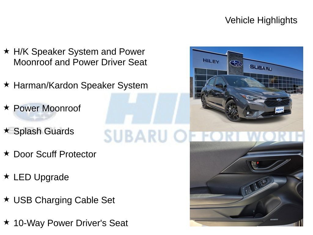 New 2026 Subaru Impreza RS AWD/4WD image 5