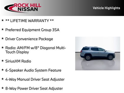 Used 2023 GMC Acadia SLE w/ Driver Convenience Package AWD/4WD image 5