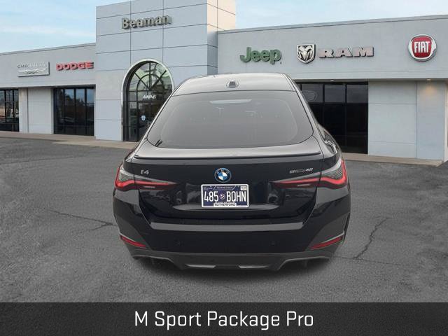 Used 2023 BMW i4 eDrive40 w/ M Sport Package RWD image 4