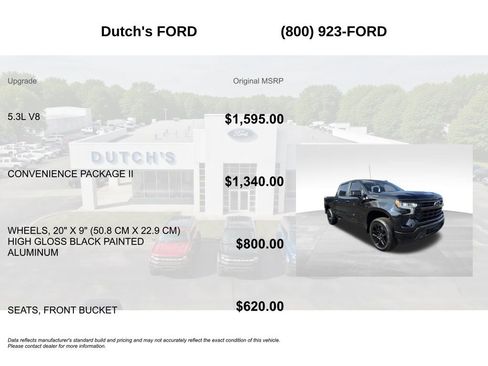 Used 2023 Chevrolet Silverado 1500 RST w/ Convenience Package II image 6