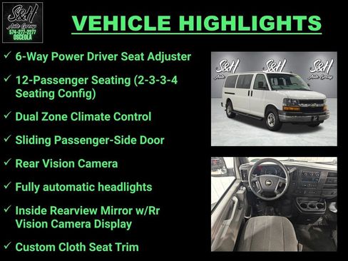 Used 2016 Chevrolet Express 3500 LT w/ LT Preferred Equipment Group RWD image 3