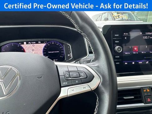 Certified 2025 Volkswagen Taos SEL w/ Black Wheel Plus Package AWD/4WD image 16