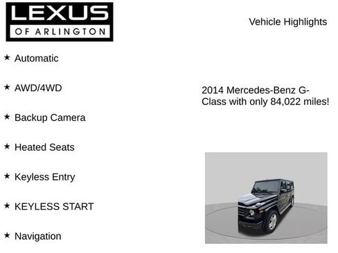 Used 2014 Mercedes-Benz G 550 image 7