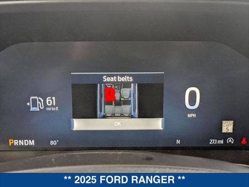 New 2025 Ford Ranger Lariat w/ Black Appearance Package image 10