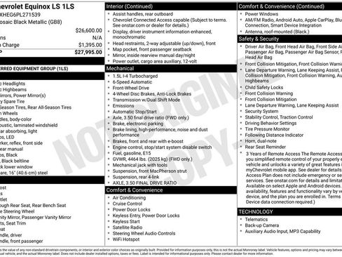 Used 2023 Chevrolet Equinox LS FWD image 6