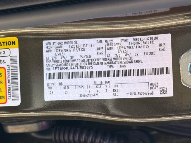 New 2026 Ford Ranger Raptor AWD/4WD image 25