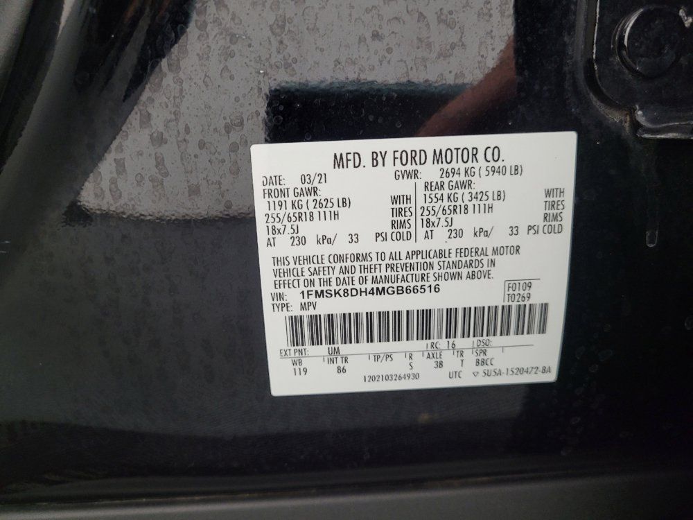 Used 2021 Ford Explorer XLT AWD/4WD image 33