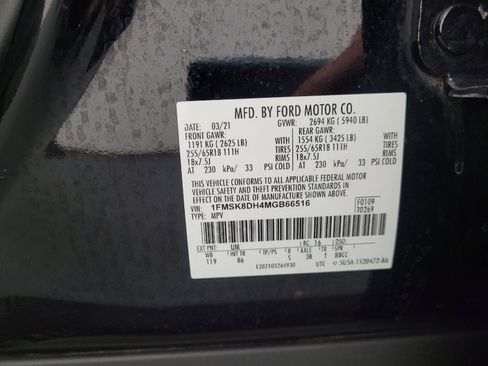 Used 2021 Ford Explorer XLT AWD/4WD image 33