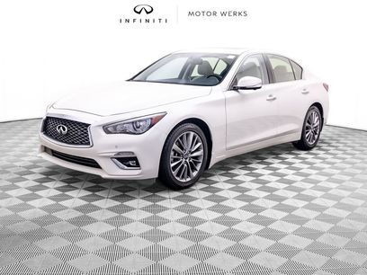 Used 2023 INFINITI Q50 Luxe w/ Cargo Package