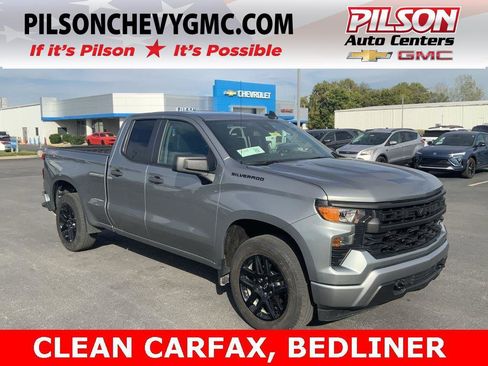 Used 2023 Chevrolet Silverado 1500 Custom w/ LPO, Dark Essentials Package image 1