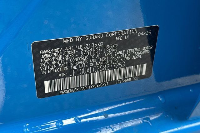 Used 2025 Subaru Impreza 2.0i Sport w/ Popular Package #1 AWD/4WD image 33