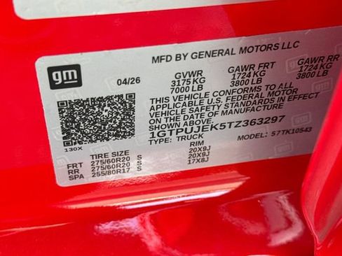 New 2026 GMC Sierra 1500 Elevation AWD/4WD image 33