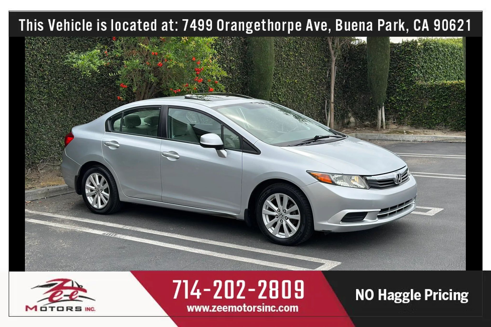 Used 2012 Honda Civic EX image 4