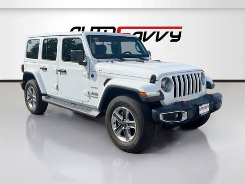 Used 2021 Jeep Wrangler Unlimited Sahara image 1
