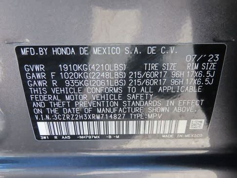 Used 2024 Honda HR-V LX image 25