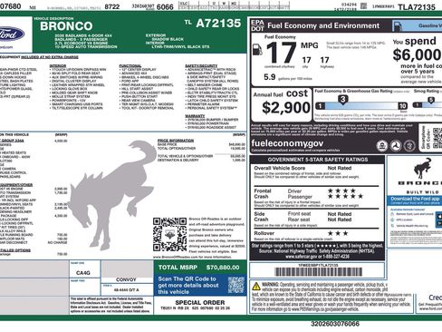 New 2026 Ford Bronco Badlands image 5