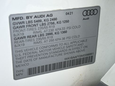 Used 2021 Audi Q5 2.0T Premium Plus w/ Premium Plus Package AWD/4WD image 29