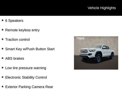 Used 2017 Toyota Tacoma TRD Off-Road image 2