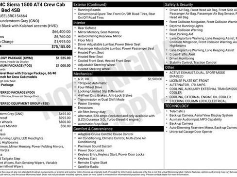 Certified 2024 GMC Sierra 1500 AT4 w/ Technology Package AWD/4WD image 16