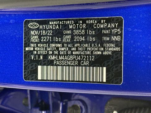 Certified 2023 Hyundai Elantra SEL w/ Cargo Package FWD image 33