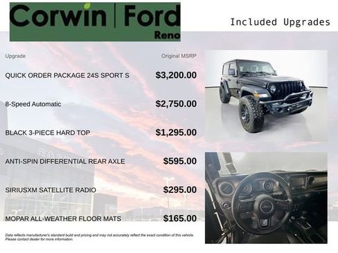 Used 2020 Jeep Wrangler Sport image 3