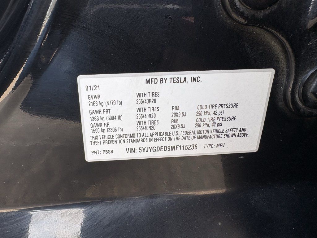 Used 2021 Tesla Model Y 2WD image 30