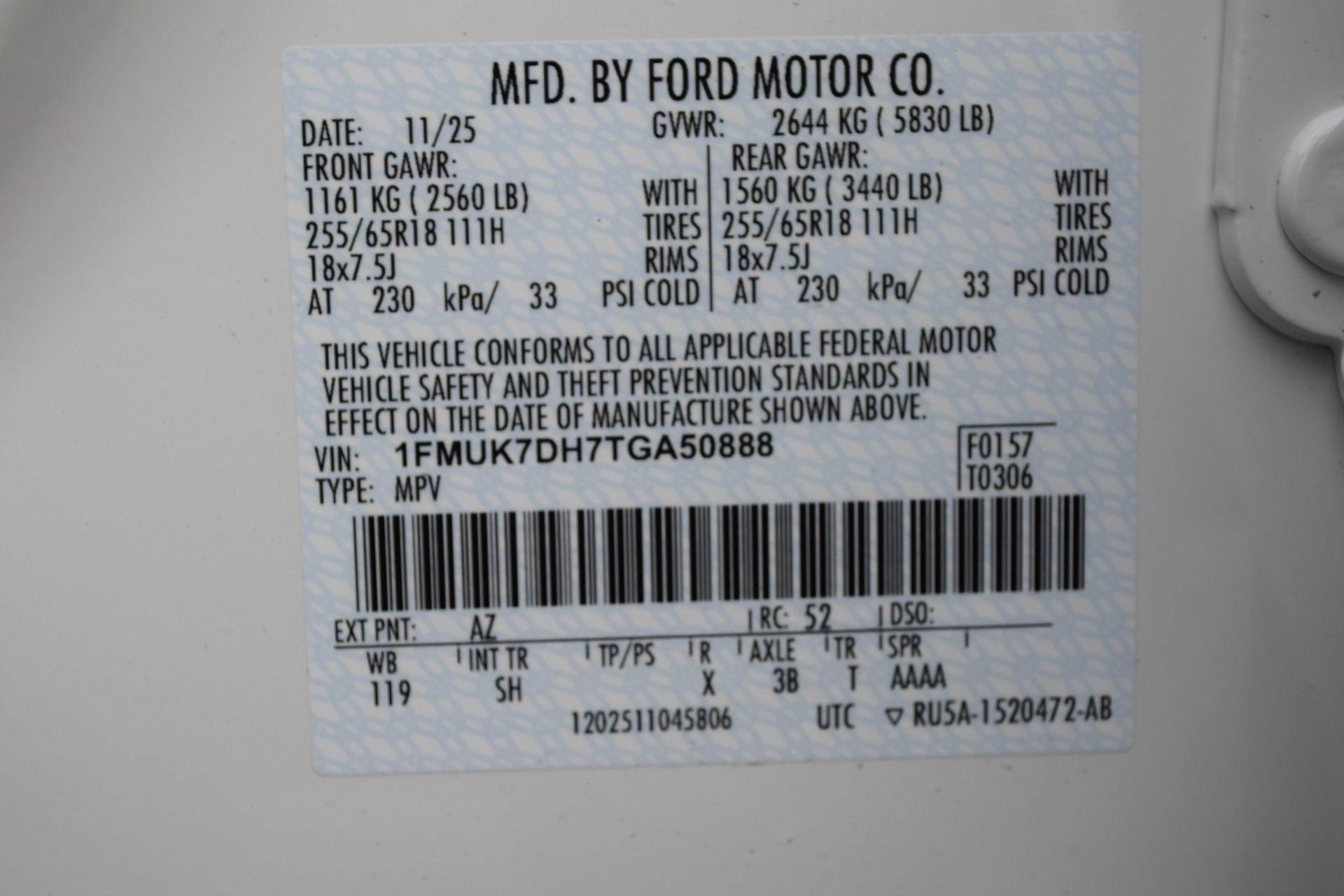 New 2026 Ford Explorer Active w/ Active Comfort Package RWD image 28