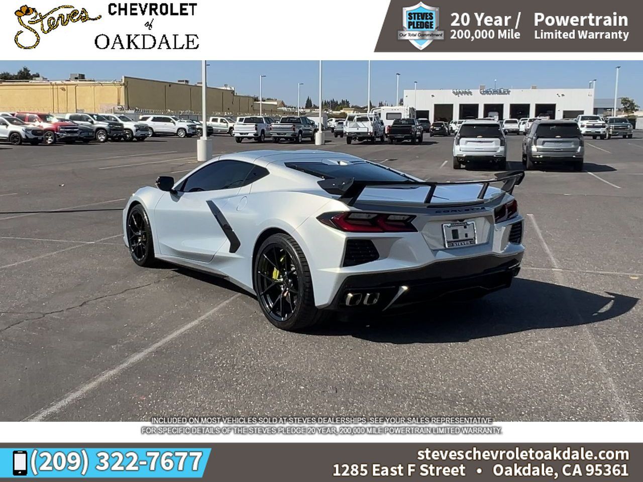 Certified 2022 Chevrolet Corvette Stingray Premium Cpe w/ Z51 Performance Package RWD image 9
