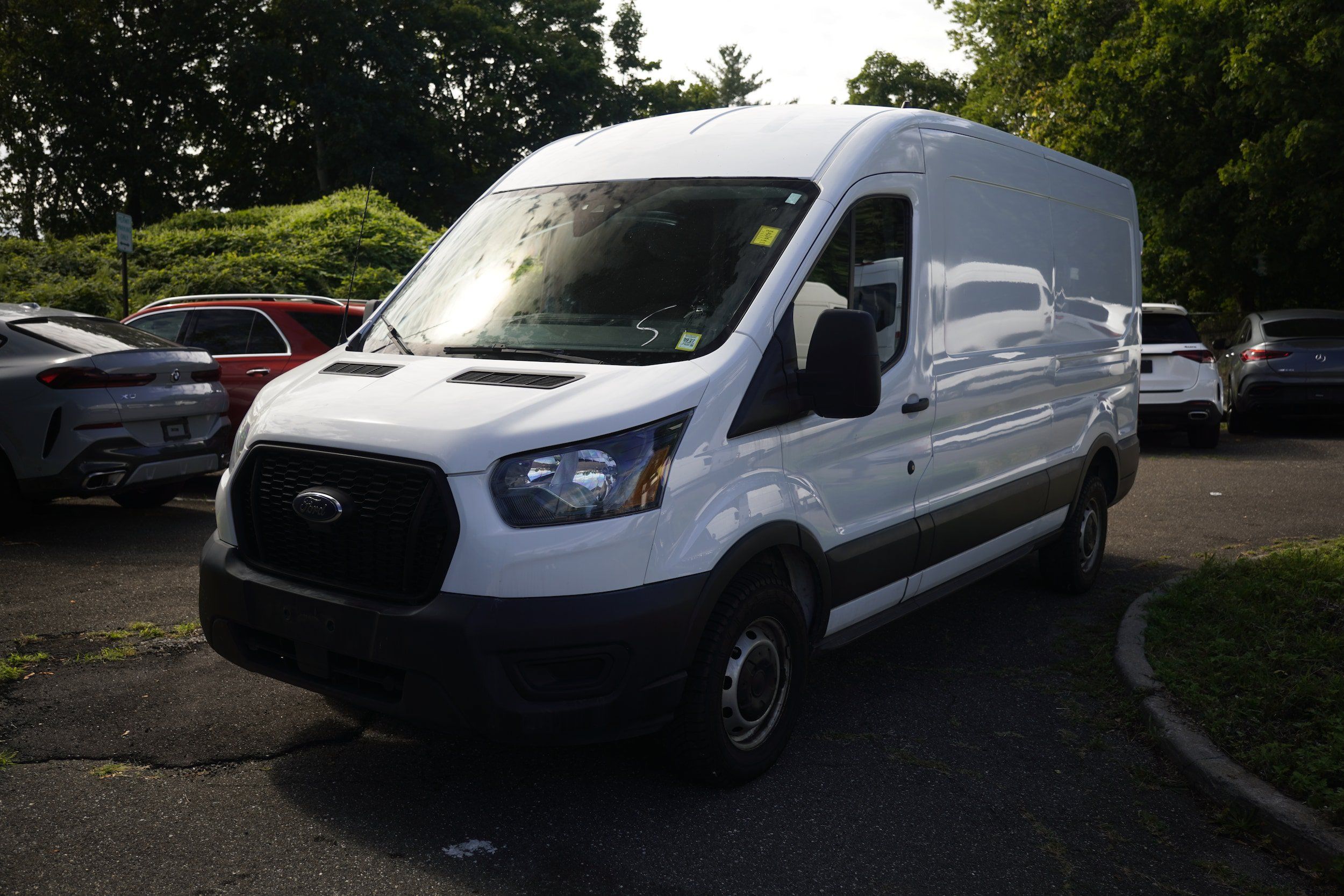 Used 2021 Ford Transit 250 Medium Roof w/ Load Area Protection Package RWD image 2
