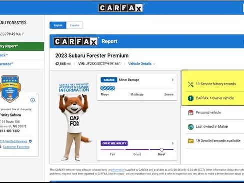 Used 2023 Subaru Forester Premium image 5