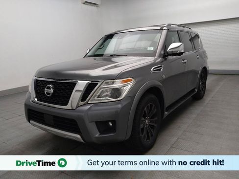 Used 2017 Nissan Armada Platinum w/ Interior Lighting Package AWD/4WD image 1