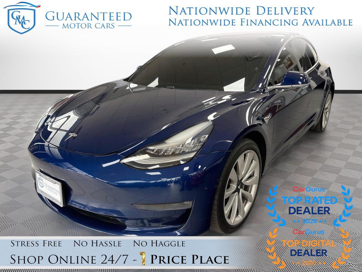 Used 2018 Tesla Model 3 Long Range AWD/4WD image 1