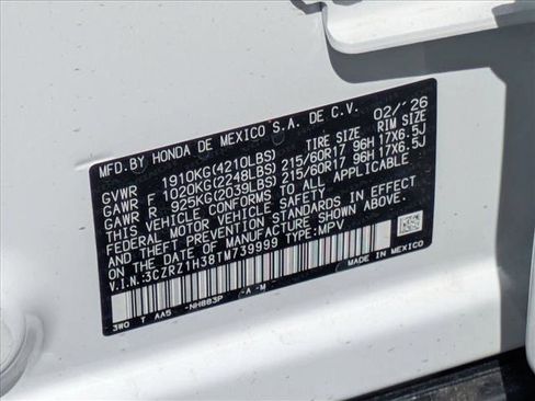 New 2026 Honda HR-V LX image 16