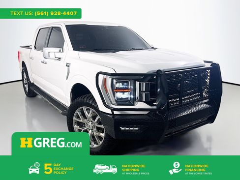 Used 2021 Ford F150 Lariat w/ Equipment Group 502A High AWD/4WD image 1