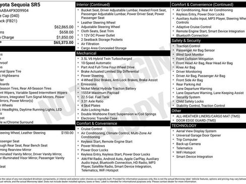 Used 2023 Toyota Sequoia SR5 image 34