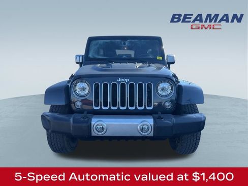Used 2017 Jeep Wrangler Unlimited Sahara w/ Quick Order Package 24E Chief image 2