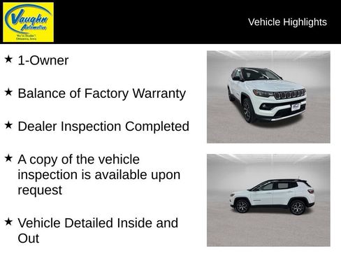 Used 2025 Jeep Compass Limited AWD/4WD image 2